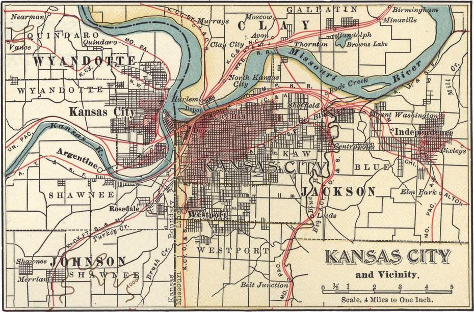 Kansas City Street, Kansas City County, City Airport, Kansas City, United States