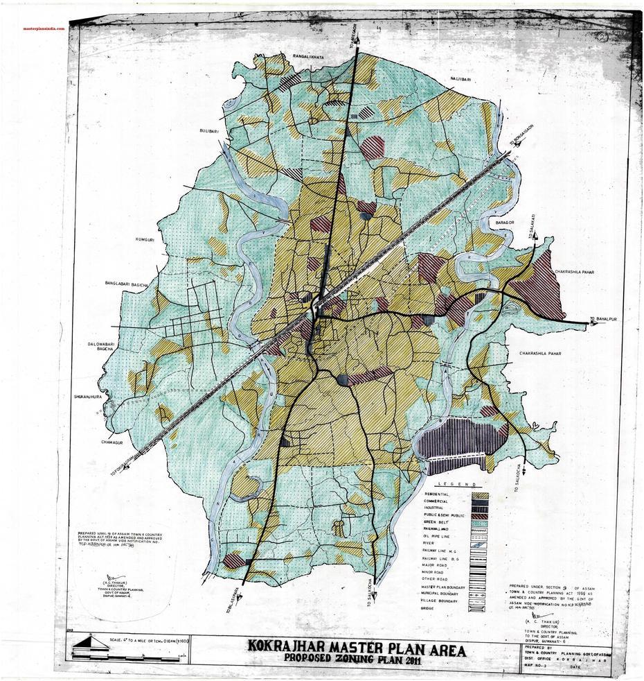 Kokrajhar Master Development Plan Map Pdf Download – Master Plans India, Kokrajhar, India, World  Of India, India  And Flag