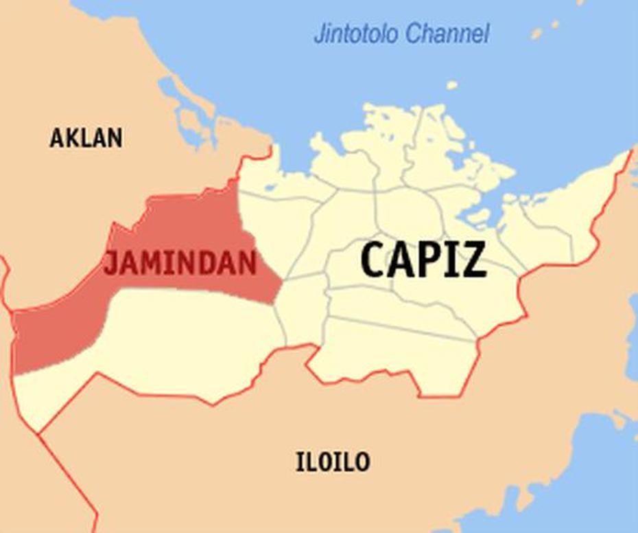 Location – Municipality Of Jamindan, Jamindan, Philippines, Philippines Powerpoint Template, Philippines Road