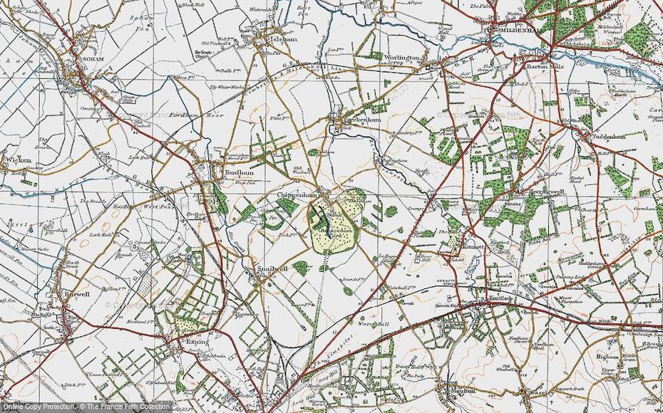 Map Of Chippenham, 1920 – Francis Frith, Chippenham, United Kingdom, Bolton  Manchester, Oldham England