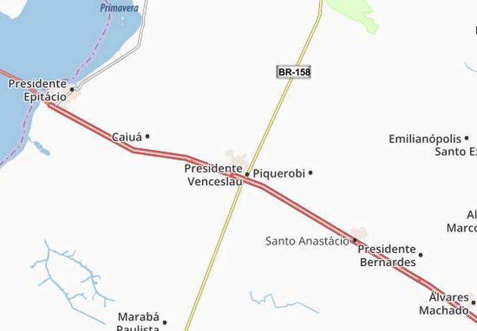 Mapa Michelin Presidente Venceslau – Mapa Presidente Venceslau …, Presidente Venceslau, Brazil, Bolsonaro  Gun, Lost Tribe Brazil