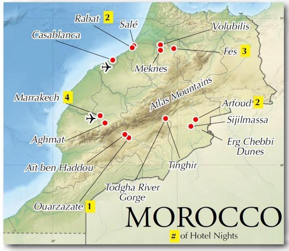 Morocco  With Cities, Morocco World, Land Tour, Tameslouht, Morocco