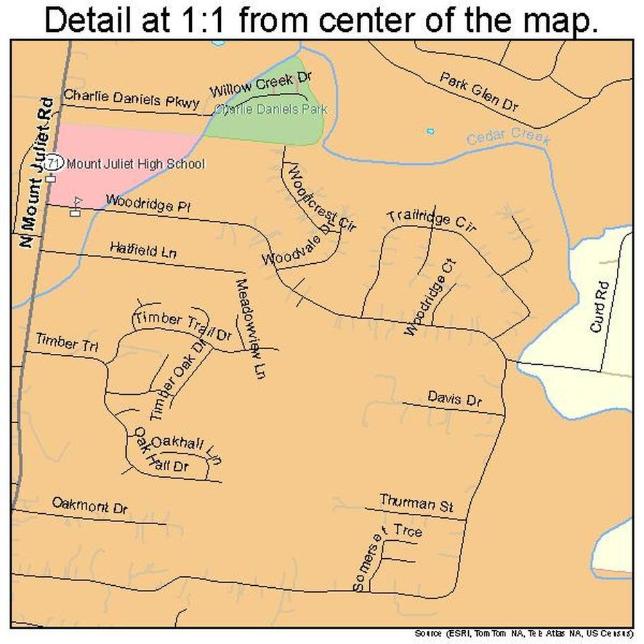 Mount Juliet Tennessee Street Map 4750780, Mount Juliet, United States, Mount Juliet Hotel, Mount Juliet Tn Restaurants