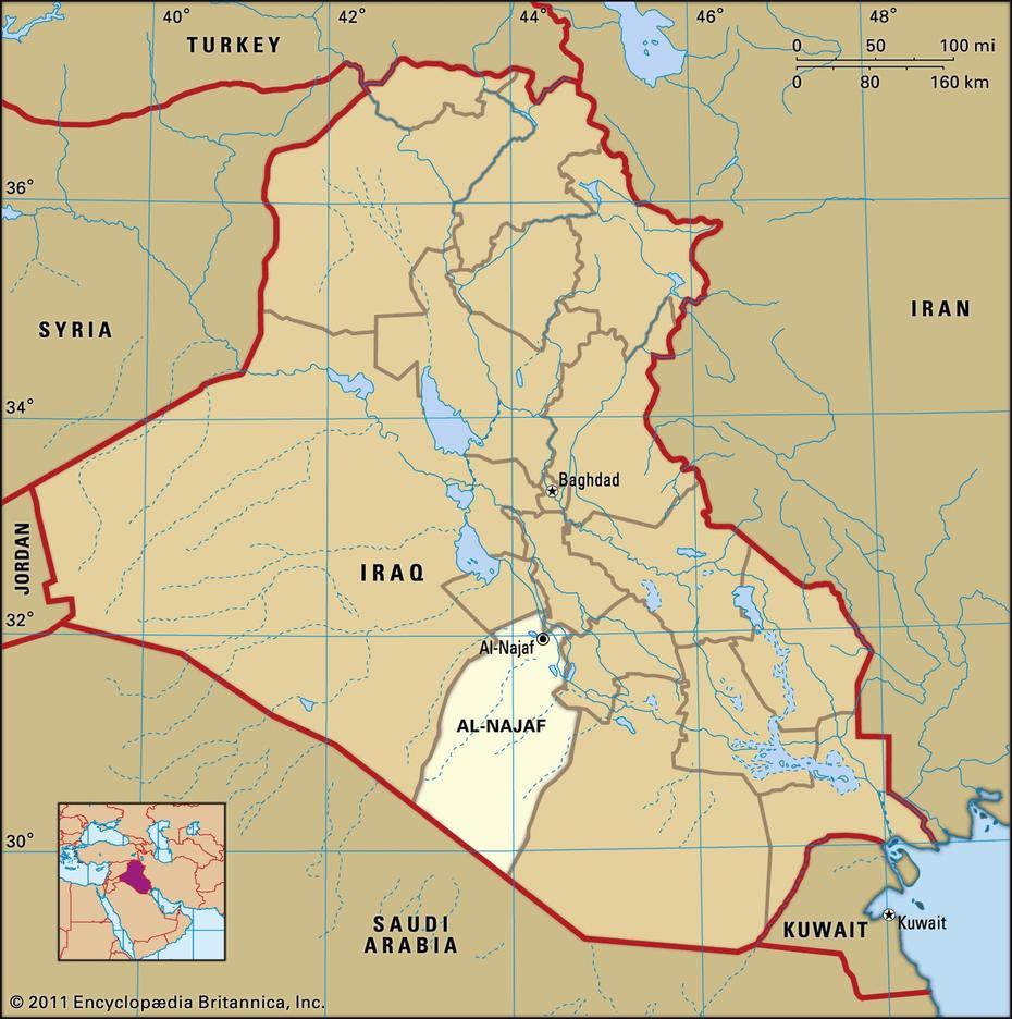 Najaf | History, Significance, & Facts | Britannica, An Najaf, Iraq, Karbala Iraq, Balad Iraq
