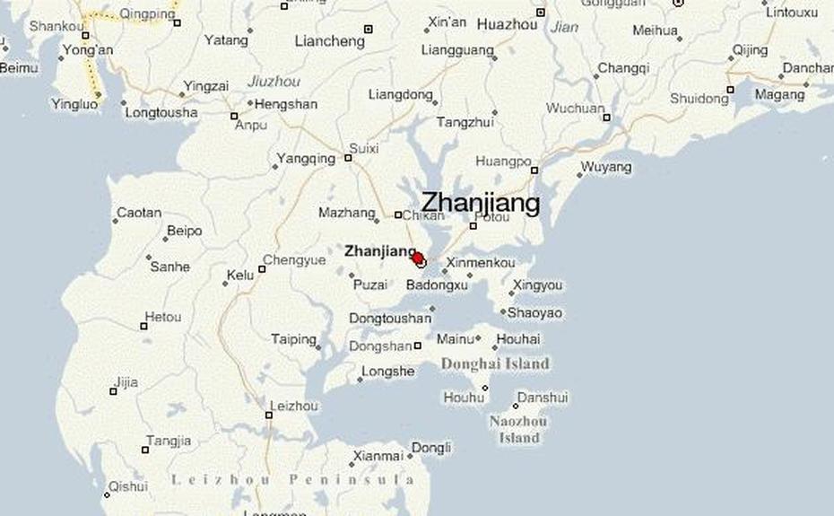 Nantong China, Zhanjiang Guangdong, Location Guide, Zhanjia, China