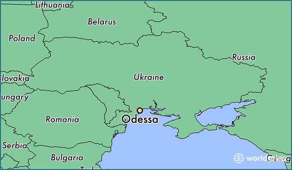 Where Is Odessa, Ukraine? / Odessa, Odessa Map – Worldatlas, Odesa, Ukraine, Odesa, Ukraine