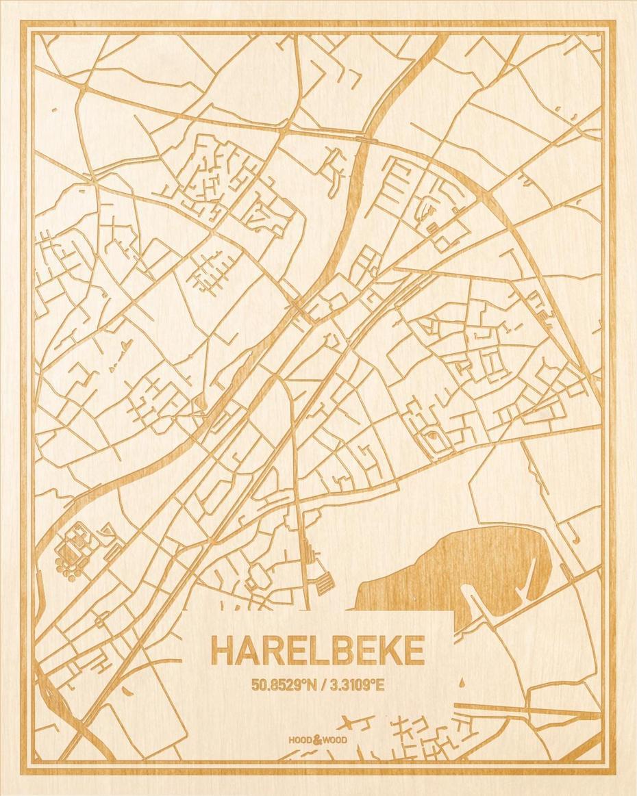 Plattegrond Harelbeke Centrum – Hood&Wood, Harelbeke, Belgium, Geraint  Thomas, Deconinck