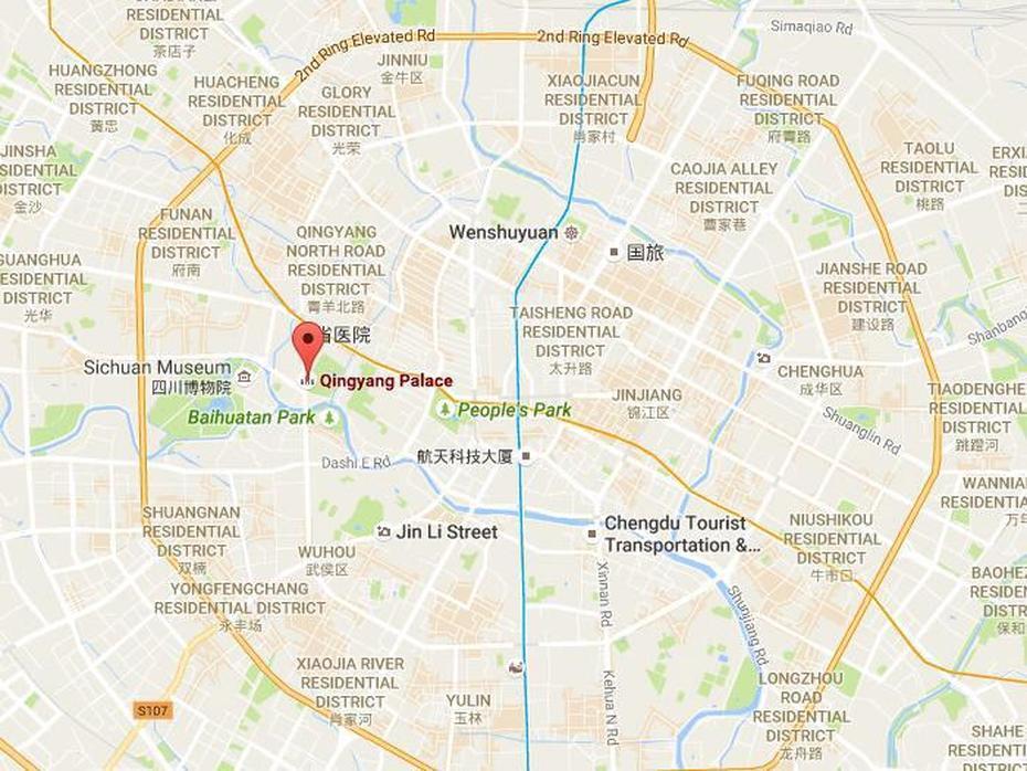 Qingyang Temeple, Qingyang Gong In Chengdu, Sichuan, Qingyang, China, Chengdu Sichuan China, Chengdu  Attractions