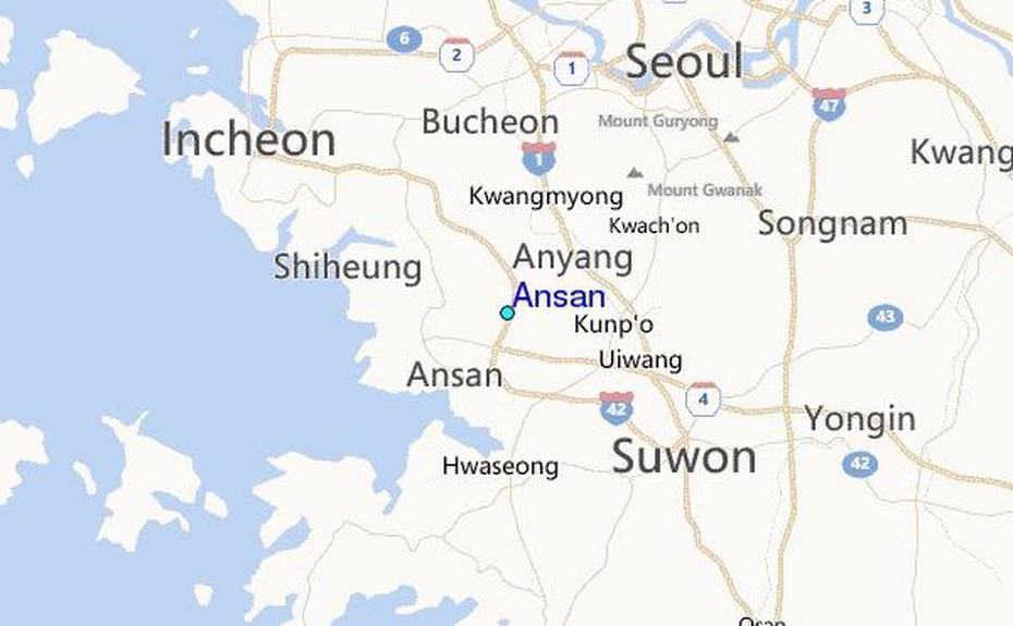 Ansan Tide Station Location Guide, Ansan, South Korea, Korea  Google, Gyeongju