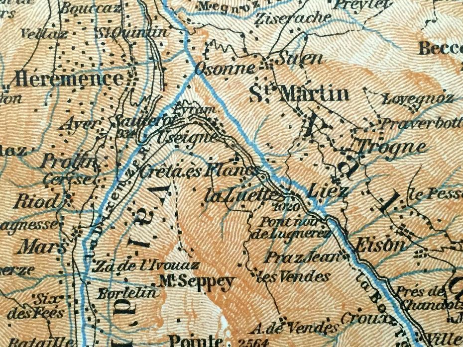 Antique 1913 Sion Switzerland Map From Baedekers Guide Atlas | Etsy, Sion, Switzerland, Valais, Neuchatel