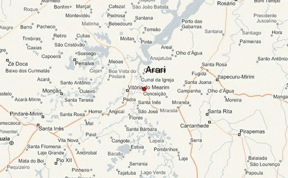 Arari Location Guide, Arari, Brazil, Regional, Vitoria Brazil