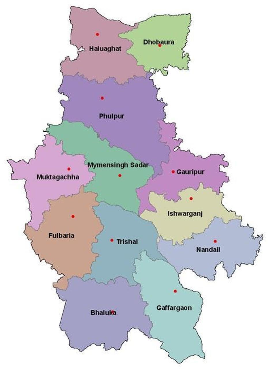 Bangladesh Districts, Bangladesh Tangail, Basic Information, Mymensingh, Bangladesh