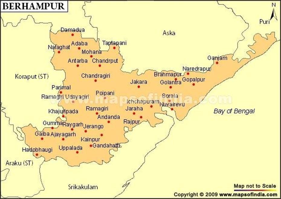 Berhampur Parliamentary Constituency Map, Election Results And Winning Mp, Brahmapur, India, Kolhapur  District, Maharashtra India