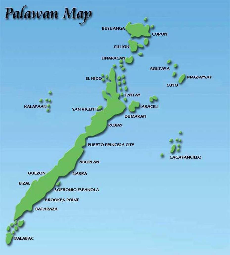 File:Palawan Map.Jpg – Philippines, Palapag, Philippines, Samar  Philippinen, Bahay Na  Bato