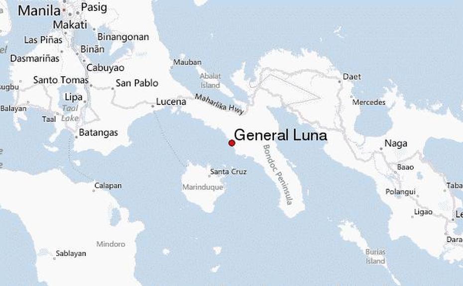 General Luna Location Guide, Luna, Philippines, Antonio Luna, Juan Luna Art