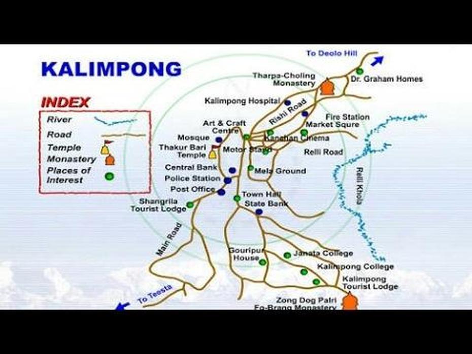 Kalimpong Town, Kalimpong Tourist Places, West Bengal, Kālimpong, India