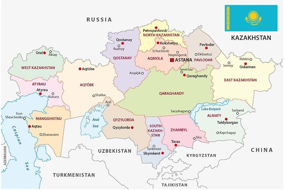 Kazakhstan Maps & Facts – World Atlas, Uzynaghash, Kazakhstan, Kazakhstan  Asia, Kazakhstan Cities