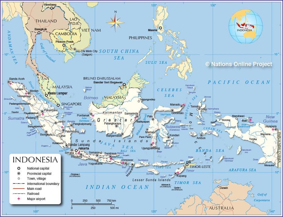 Map Of Indonesia | My Blog, Leramatang, Indonesia, Indonesia On World, Asia  Simple