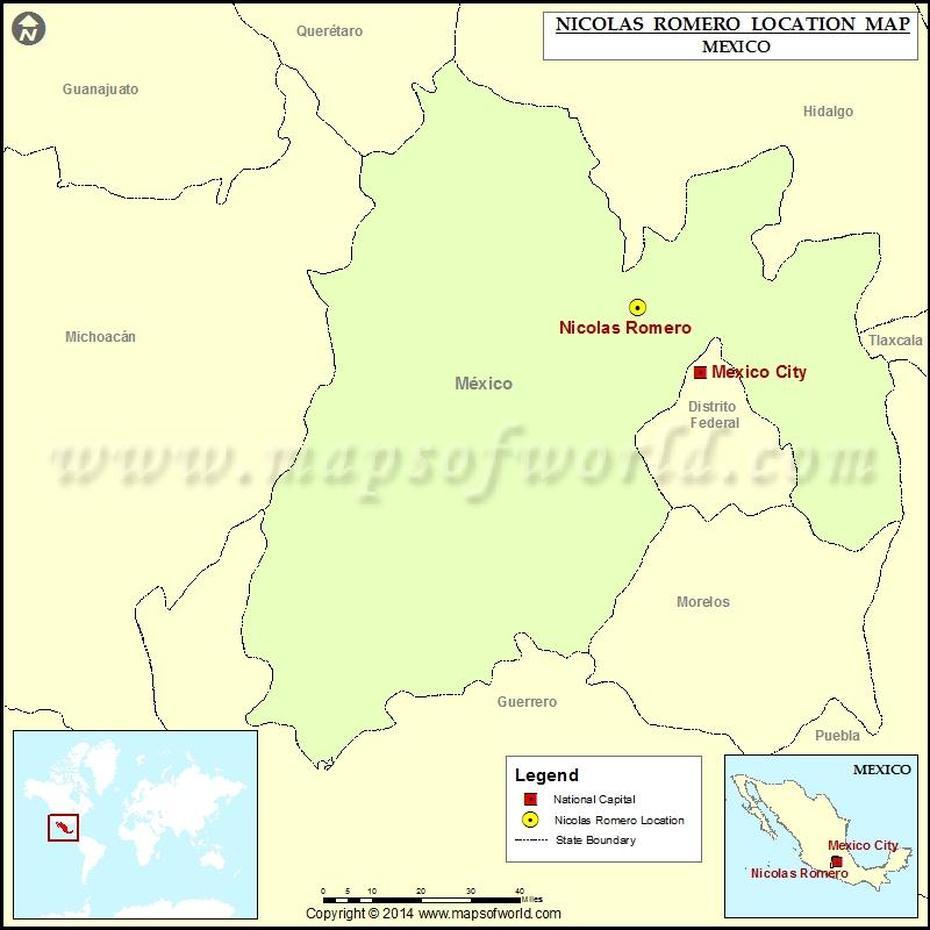 Where Is Nicolas Romero | Location Of Nicolas Romero In Mexico Map, Nicolás Romero, Mexico, San Isidro Nicolas Romero, Nicolas Romero Durango Mexico