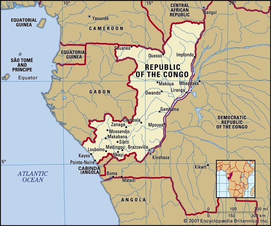 Republic Of The Congo | Capital At Brazzaville | Britannica, Brazzaville, Congo (Brazzaville), Carte Du Congo, Drc Congo