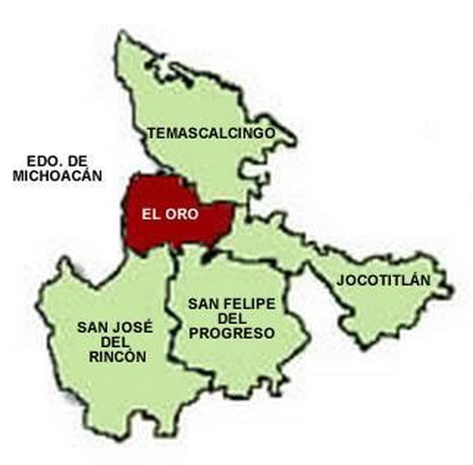 Sistemas Urbanos Municipales: “El Oro, Estado De Mexico”: Municipio De …, El Oro De Hidalgo, Mexico, El Oro De Hidalgo, Mexico