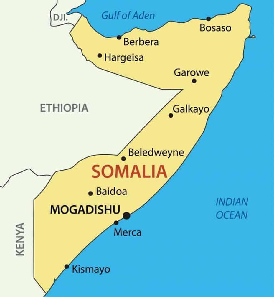 Somalia Map | Ephotopix, Baxdo, Somalia, Somalia Cities, Somalia Ocean