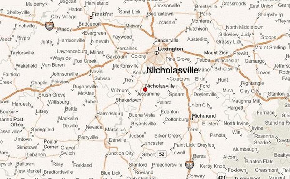 United States  With Capitals Only, United States  Kids, Nicholasville, Nicholasville, United States