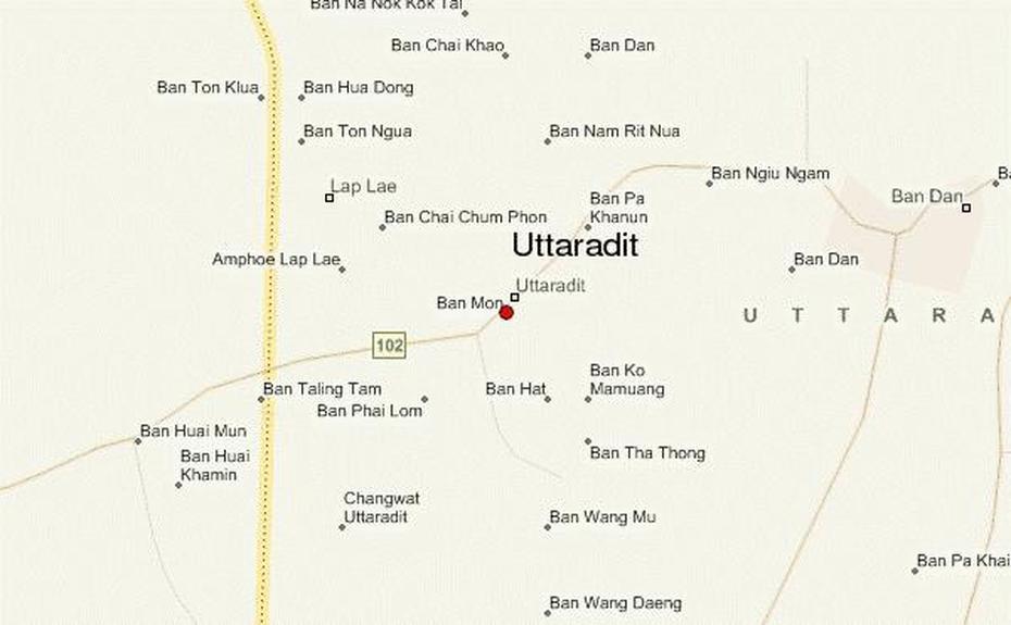 Uttaradit Location Guide, Uttaradit, Thailand, Sukhothai, Thailand Airport