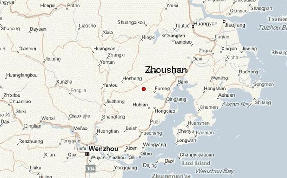 Zhejiang Province, China  Detailed, Guide Urbain, Zhoushan, China