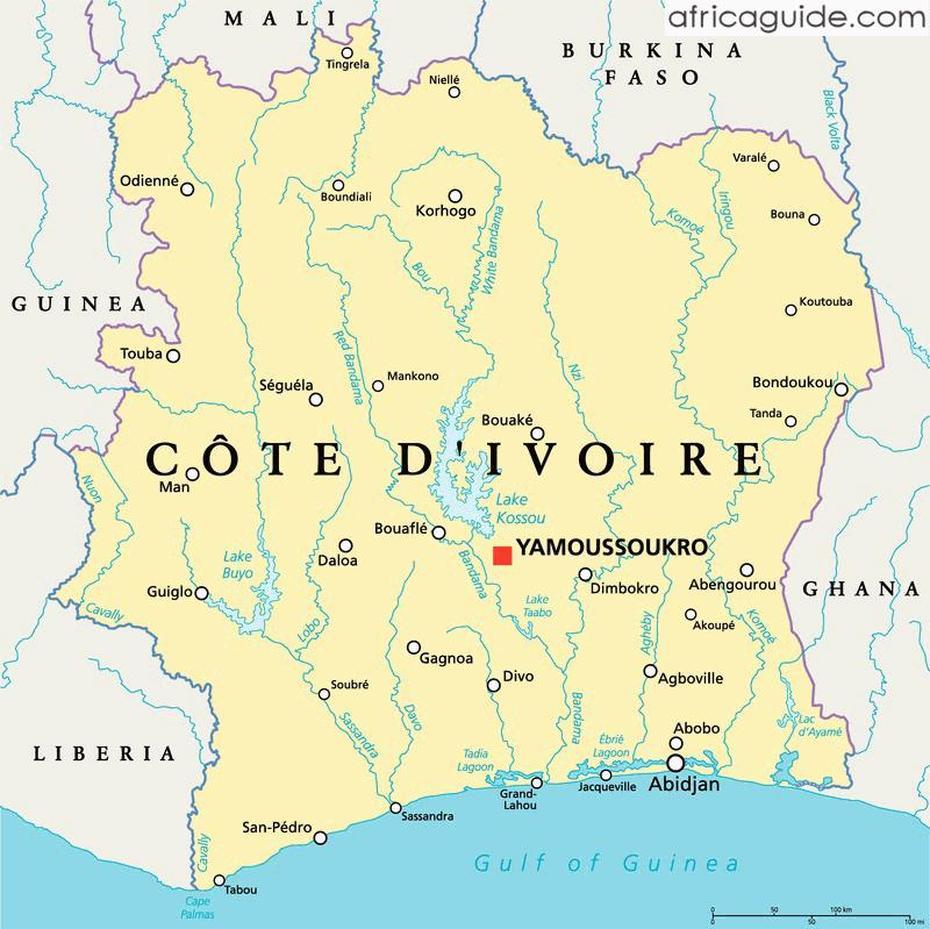 B”Ivory Coast (Cote Divoire) Guide”, Yamoussoukro, Côte D’Ivoire, La Cote D’Ivoire, Cote D’Ivoire Africa