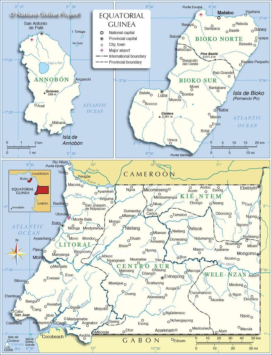 Equatorial Guinea Location, Equatorial New Guinea, Equatorial Guinea, Ebebiyín, Equatorial Guinea