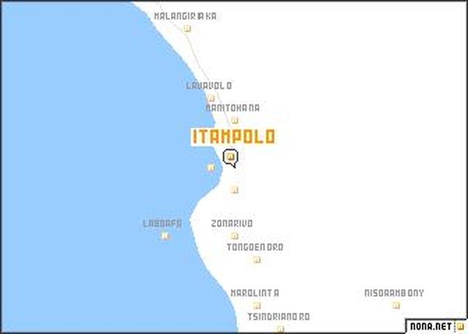 Itampolo (Madagascar) Map – Nona, Itampolo, Madagascar, Madagascar Island, Madagascar On World