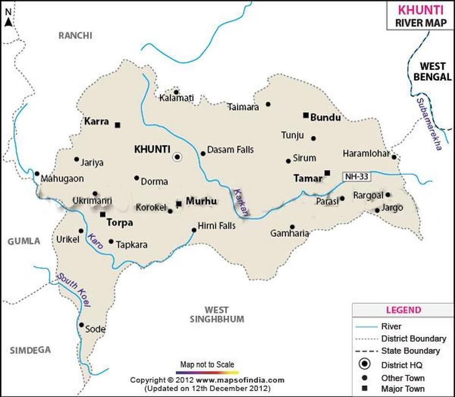 Khulna  City, Parliamentary Constituency, , Khunti, India