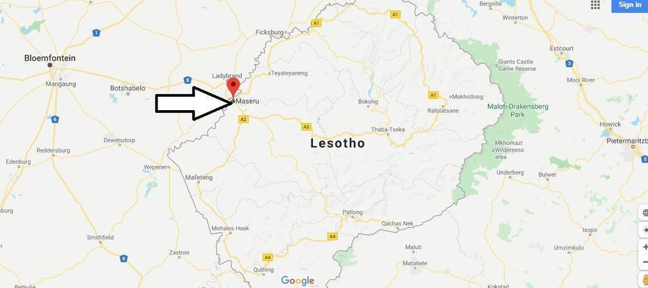 Lesotho Capital, Lesotho Landscape, Maseru , Maseru, Lesotho