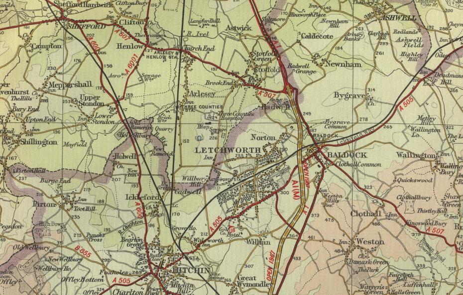 Letchworth Map, Letchworth, United Kingdom, Full Uk, Britain