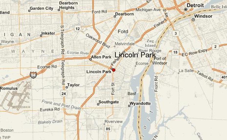 Lincoln Park Location Guide, Lincoln Park, United States, Lincoln City Indiana, Lincoln Rock State Park