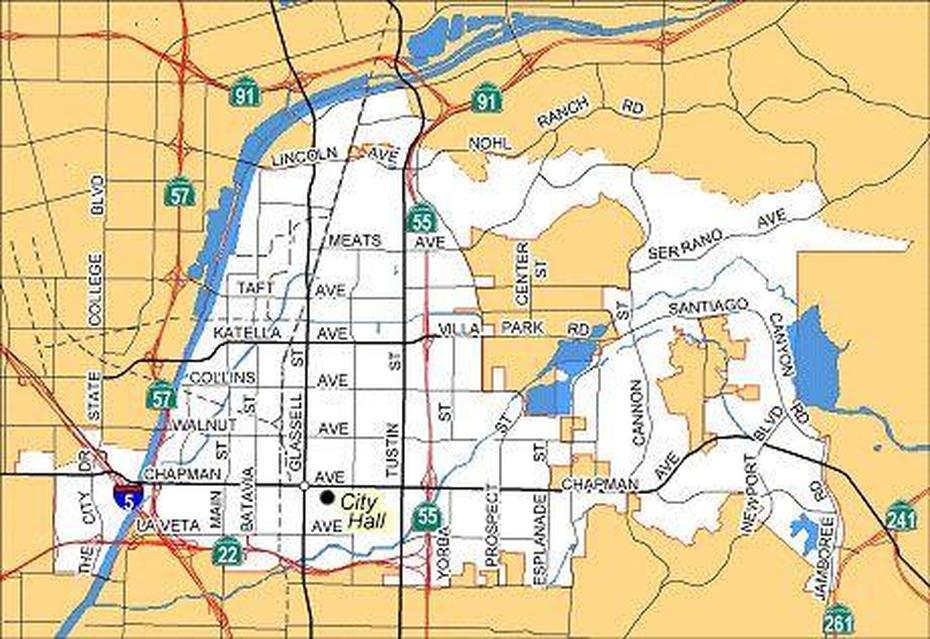 Map Of Orange | Map, Map Screenshot, Interesting Things, City Of Orange, United States, United States  Transparent, United States  Outline Color