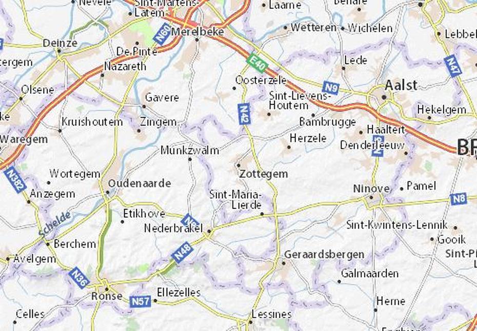 Michelin Zottegem Map – Viamichelin, Zottegem, Belgium, Zottegem Belgique, Sanorice Zottegem