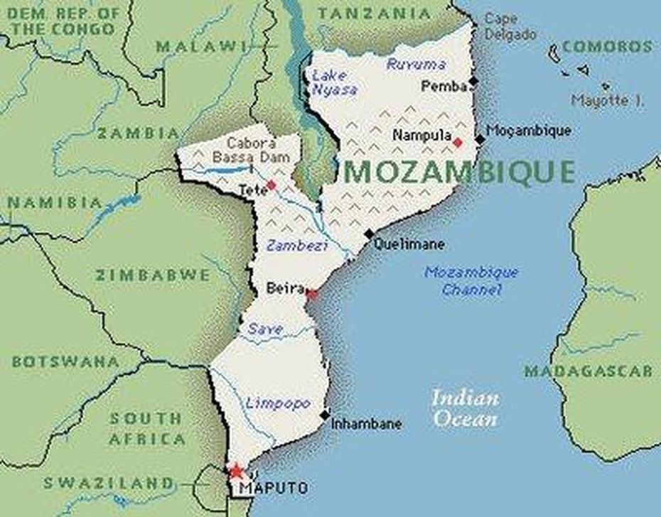 Mozambique Votes Amid Unrest, Songo, Mozambique, Cahora  Bassa, Cidade  De Tete