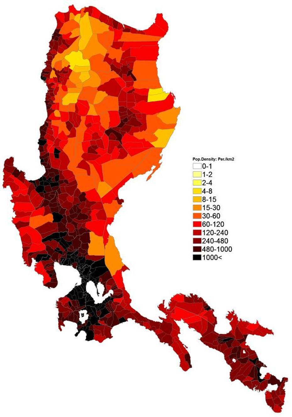 Poblacion Manila, Asturias  Cebu, Density, Poblacion, Philippines