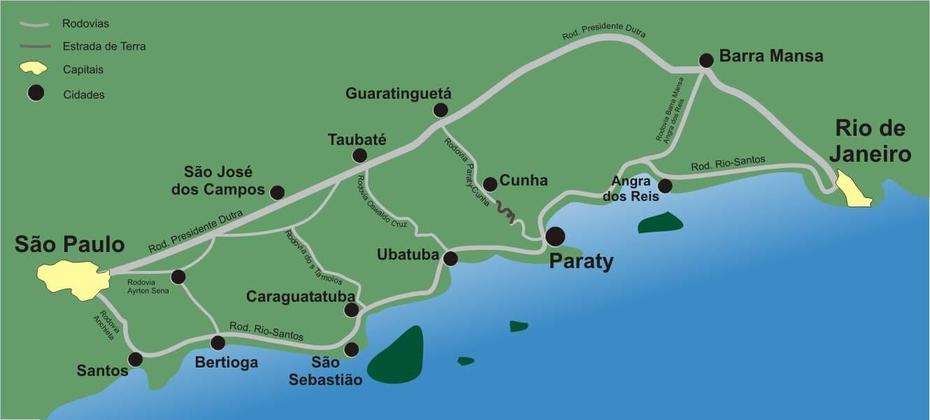 Recife Brazil, Florianopolis Brazil, Costa Verde, Paraty, Brazil