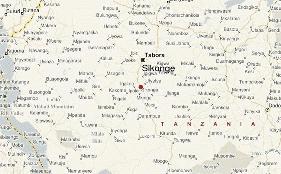 Sikonge Location Guide, Sikonge, Tanzania, Dodoma, Iringa  Region
