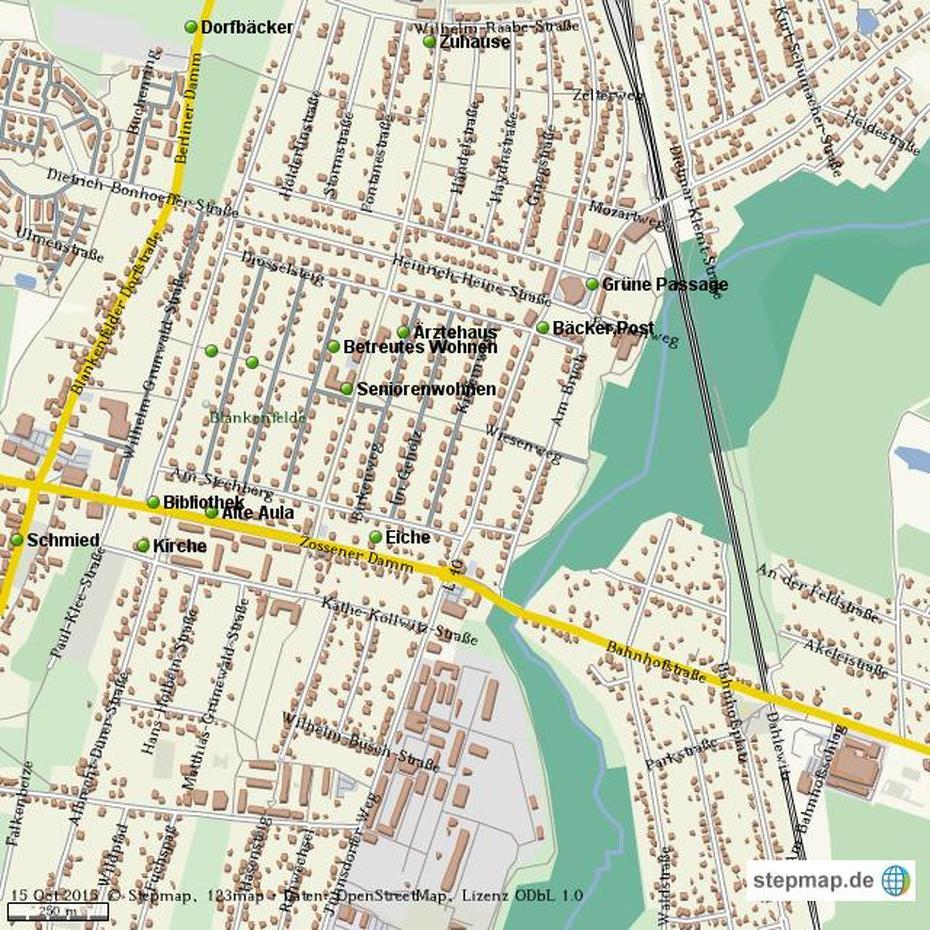 Stepmap – Blankenfelde- Mahlow – Landkarte Fur Welt, Blankenfelde, Germany, Of Germany In Europe, Modern Germany