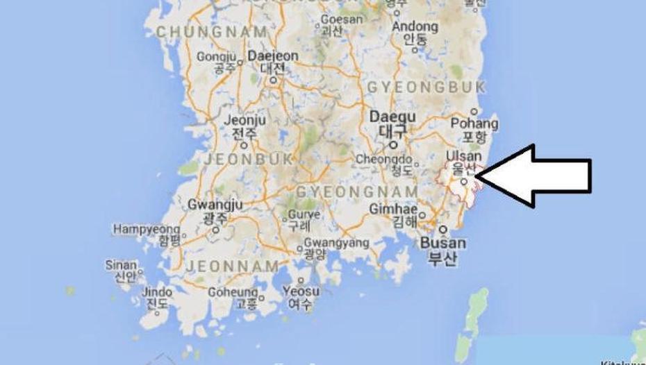 Where Is Ulsan Located? What Country Is Ulsan In? Ulsan Map | Where Is Map, Ulsan, South Korea, Onsan Korea, Pohang South Korea