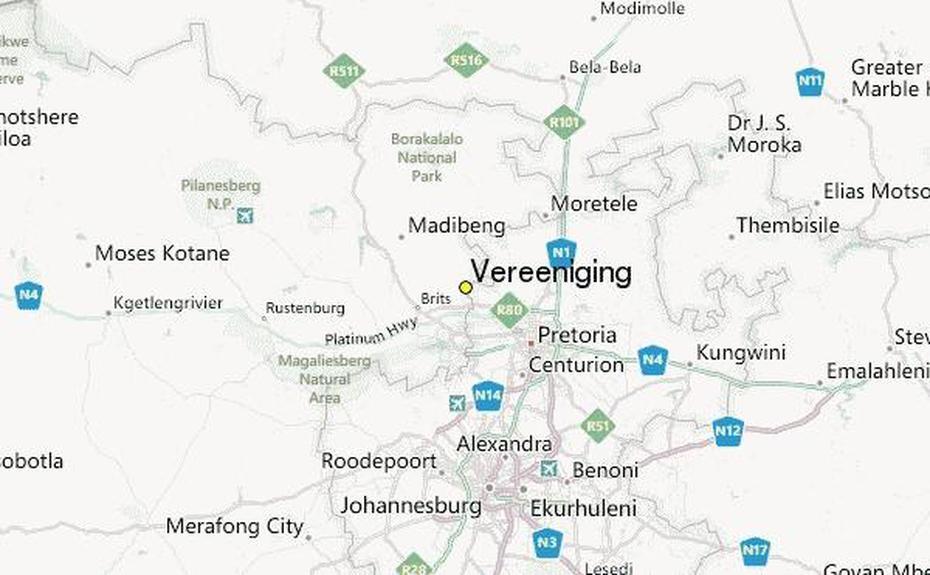 Upington, Cape Province South Africa, Station Record, Vereeniging, South Africa