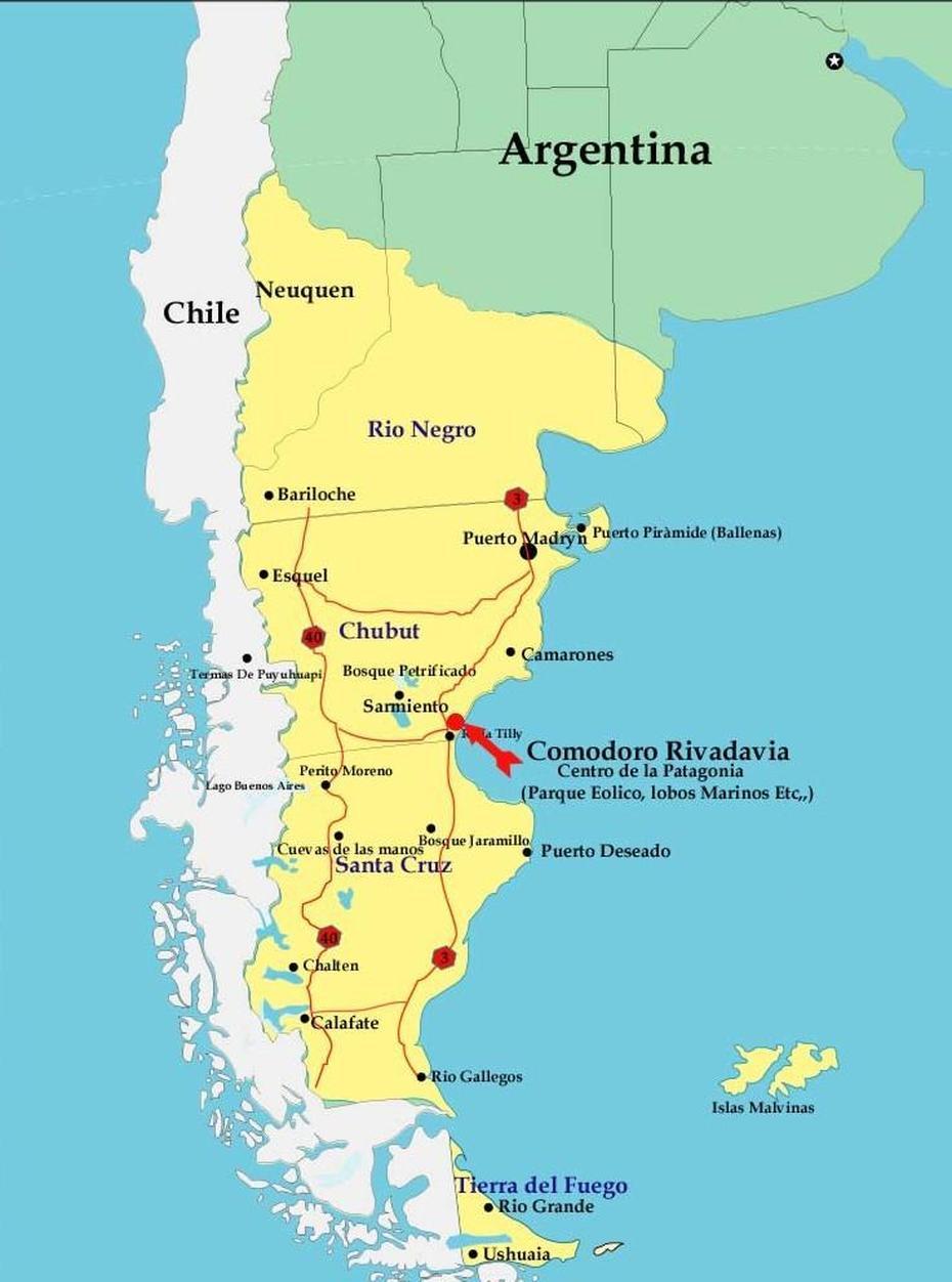 Conociendo Nuestro Pasado…: Donde Queda Comodoro Rivadavia?, Comodoro Rivadavia, Argentina, Tierra Del Fuego Argentina, Patagonia Argentina