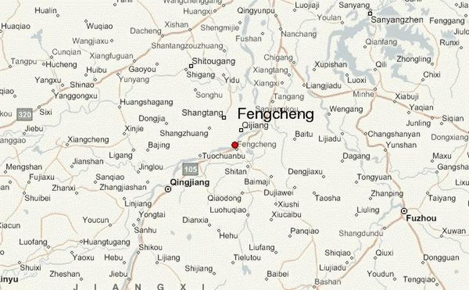 Fenghuang  Mountain, Jiangsu, China Location, Fengcheng, China