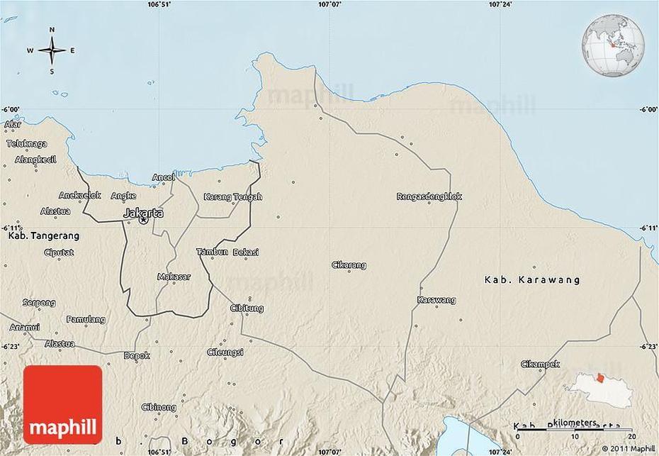 Jakarta Selatan, Dki Jakarta, Relief , Bekasi, Indonesia