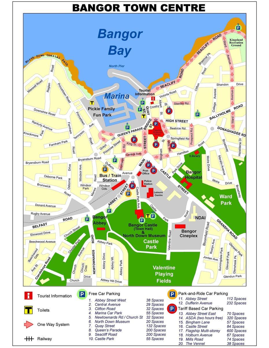 Large Bangor Maps For Free Download And Print | High-Resolution And …, Bangor, United States, City Of Bangor, Bangor Pa