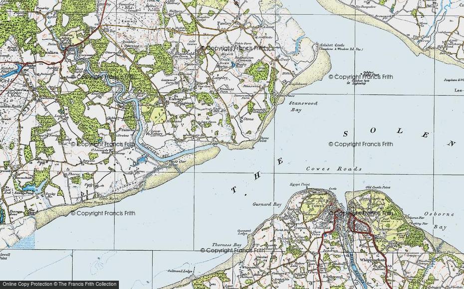 Map Of Lepe, 1919 – Francis Frith, Lepe, Spain, Calahonda, Bierzo Spain